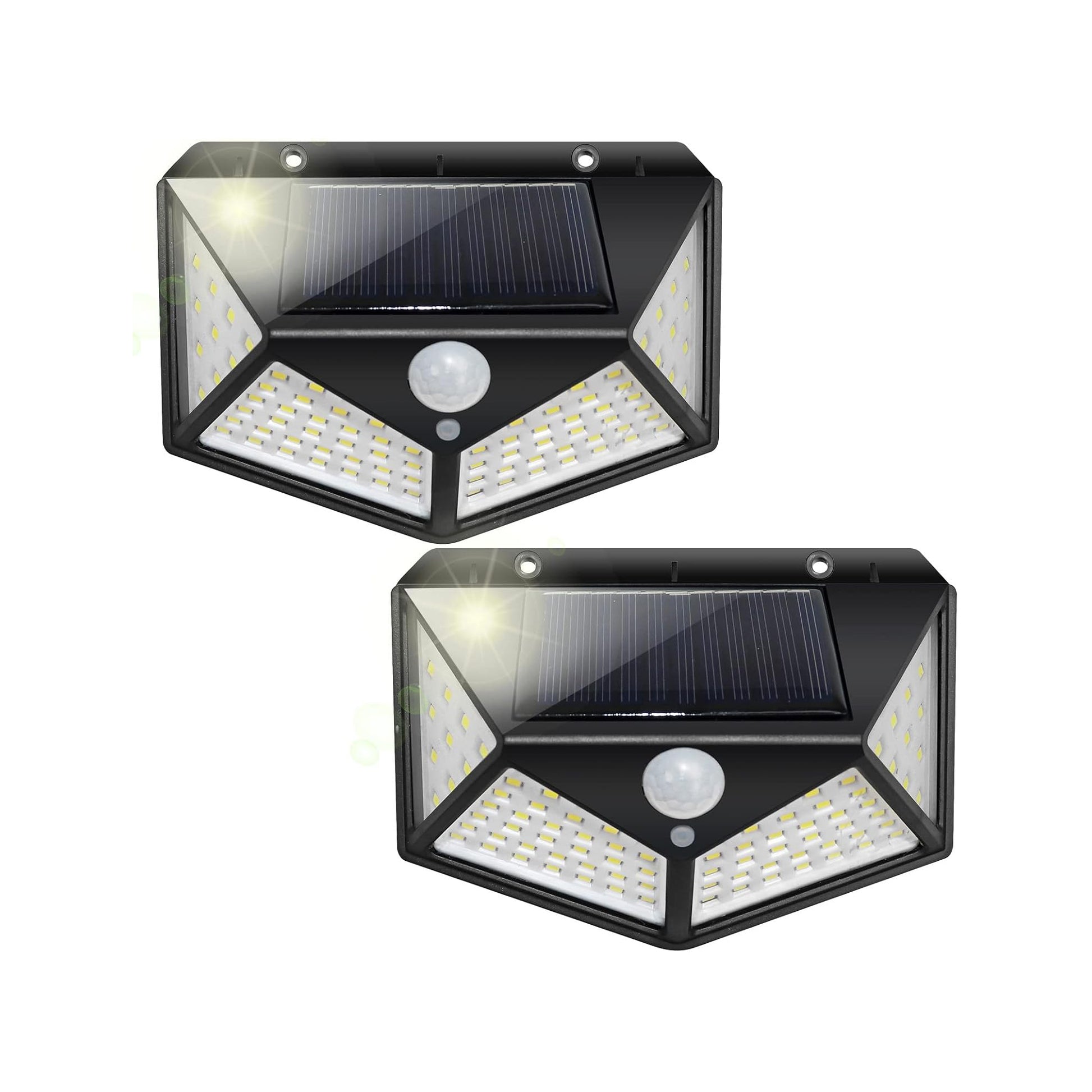 Foco Solar LED 50W con Sensor de Movimiento y Panel Separado.